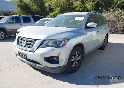 2017 Nissan Pathfinder Sv from USA, damaged, VIN 5N1DR2MN2HC627250